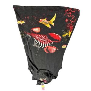 Smash! Women's‎ L Cowl Neck Sweater Dress Koi Fish Print